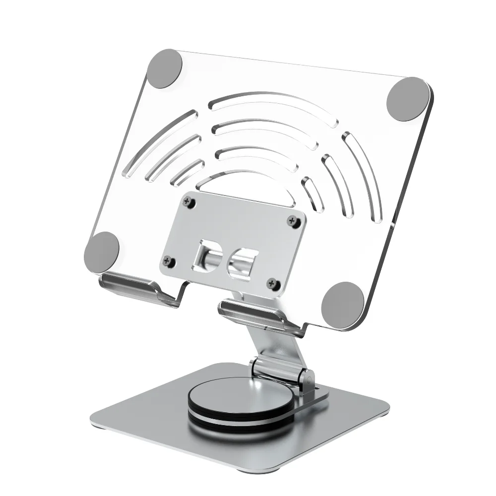 

Acrylic Desktop Mobile Phone Holder, 360 Rotation Tablet Stand, Suitable for Apple iPad, Live Streaming Support Bracket