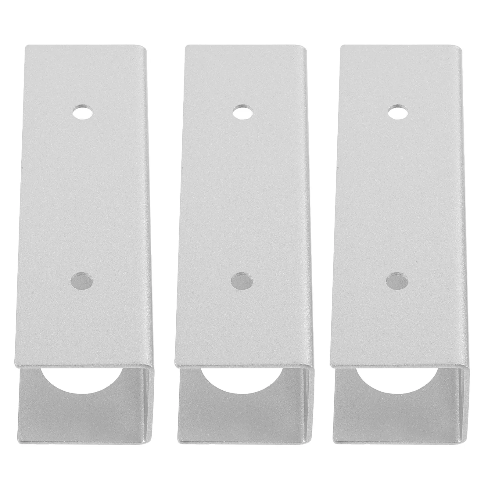 1 세트 알루미늄 언더 데스크 노트북 마운트 브래킷 노트북 태블릿 보관 공간 절약 견고한 금속 키보드 홀더 컴퓨터