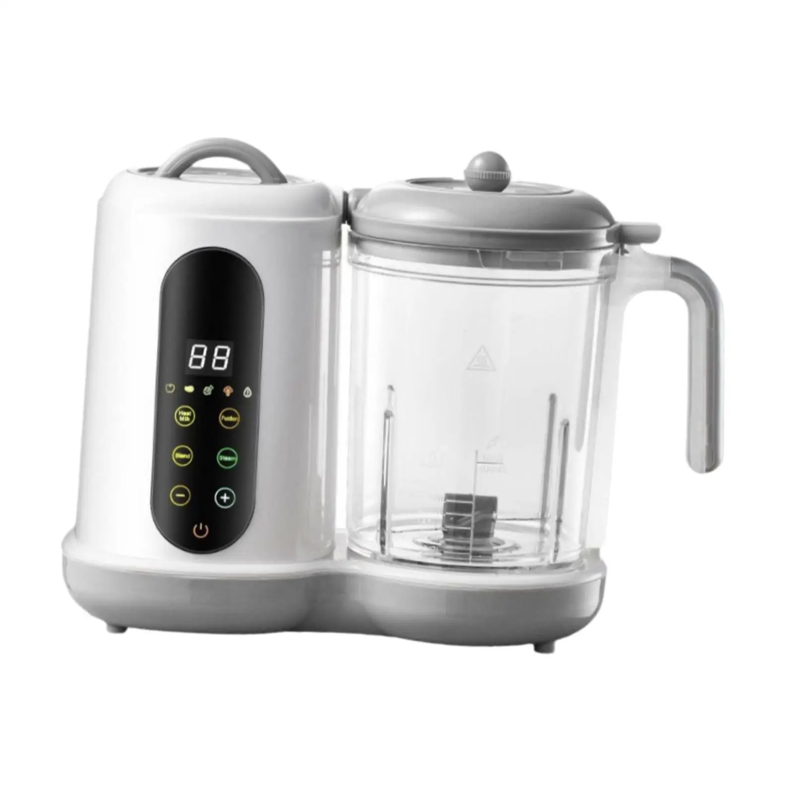 Baby Food Maker Lightweight Multifunctional Touch Screen Homemade Food Mills Machine Puree Blender for Newborn Infants Babies