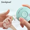 Baby Electric Nail Trimmer Kid Nail Polisher Tool Baby Care Kit Manicure Set Easy To Trim Nail Filer Clippers For Newborn 1