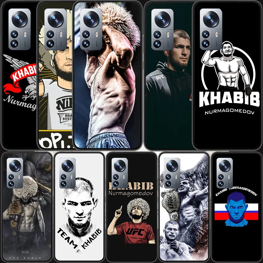 Custodia Per Telefono Khabib Nurmagomedov Per Xiaomi Poco X6 X5 X4 X3 Gt Nfc M4 M5 Pro 5G M3 Mi Note 10 Lite F5 F4 F3 F2 F1 Capa Coque Tpu