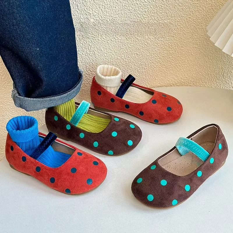 Girls Summer Ballet Flats Soft Sole Toddler Shoes