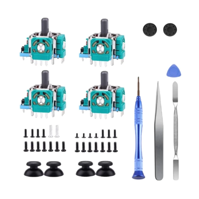 

Compatible for Playstation5 3D Analog Adjustable Resistor Controller Replace Joystick Screwdriver Open Tool Thumb Drop Shipping