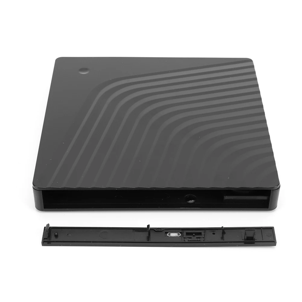 CD 드라이브 박스, USB 3.0 C 타입 CD DVD 버너 어댑터, 광학 드라이브 외부 인클로저, 노트북 노트북 버너용, 9.5mm, 12.7mm