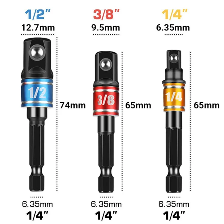 3PCS Black