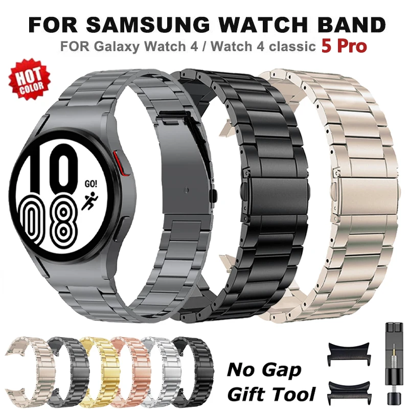Galaxy Watch 4 Classic Stainless Steel Band Samsung Galaxy Watch 5