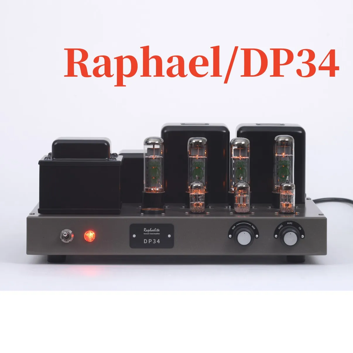 

The all-new Rafael DP34 E88CC-EL34 electronic tube push-pull gallbladder HIFI power amplifier