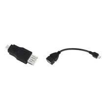 

1 Pcs Micro-USB Male To USB A Female Adapter & 1 Pcs OTG Cable Micro-USB To 2.0 Adapter