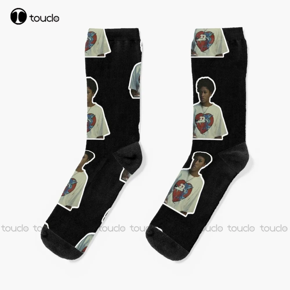 

Sorry To This Man Funny Design Keke Palmer Nope Socks Boot Socks 360° Digital Print Unisex Adult Creative Funny Socks Halloween