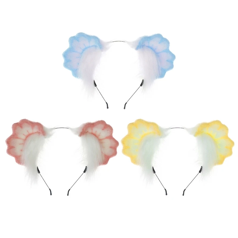 

Kitten-Ear Headband Sweet Girls Accessories Cosplay Beast Ears Fursuit Masquerade Halloween Cosplay Party