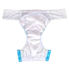 4PCS Adult Diapers with Insert Patients Elderly Washable Double opening Cloth Diaper Incontinence Solid Underwear Pants New 4