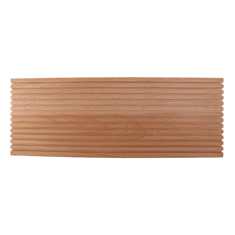 

Beech Wooden Chopping Block Bread Dessert Tray Non-Slip Cutting Board Kitchen Storage Organizer Tool For Cakes