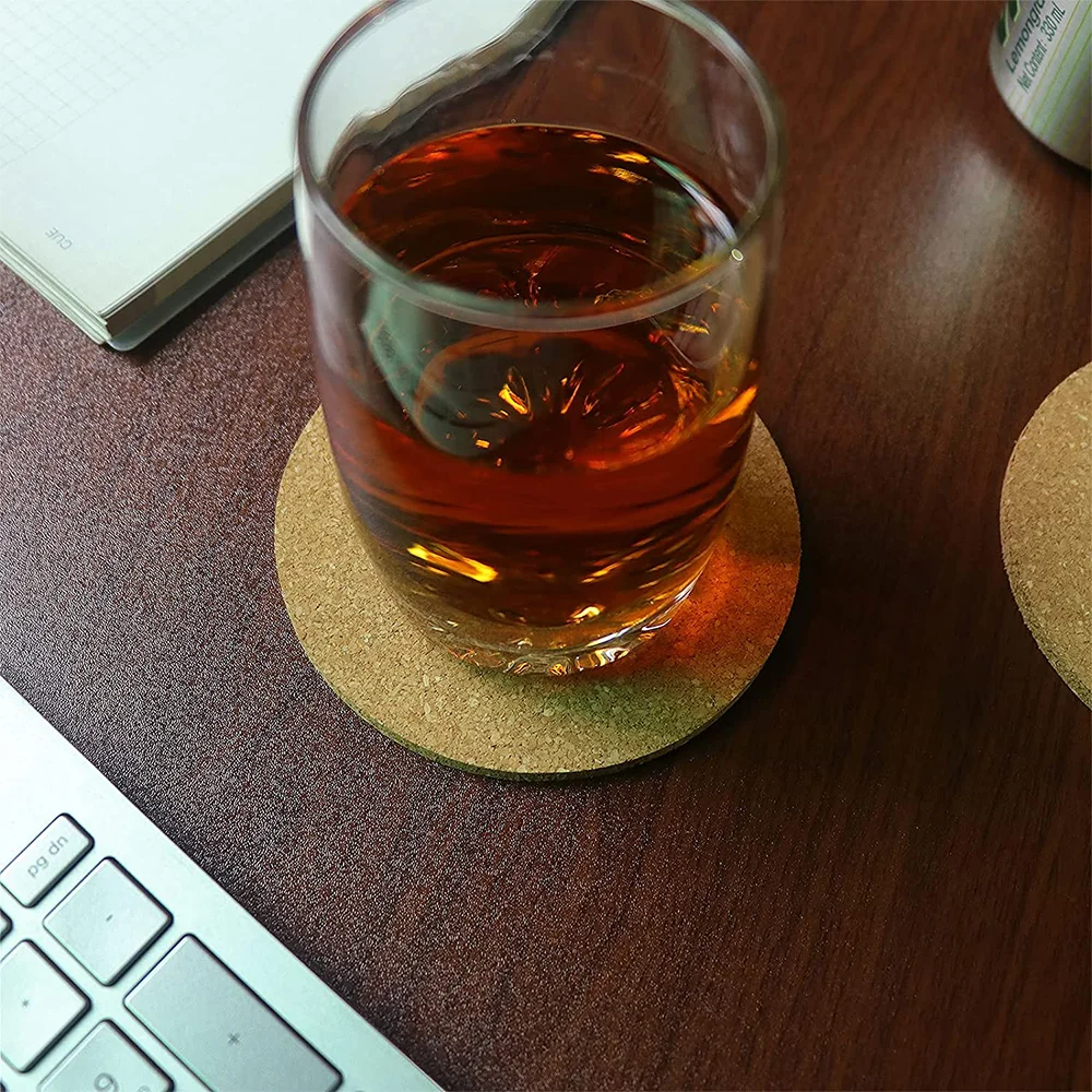 Custom Cork Coaster Engraved Pattern Tea Coffee Mug Drinks Holder for Kitchen Natural Wooden Mat Tableware Round Drink Coaster 10 Sbc388af6fe6745788bda5d92df77447dC