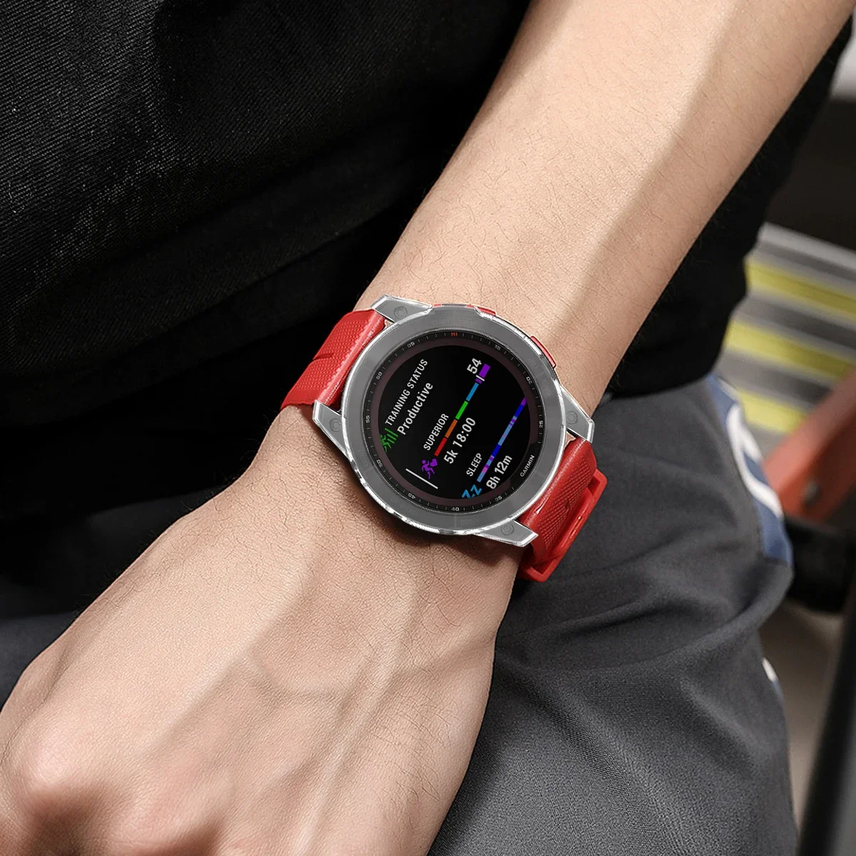Soft TPU Protective Smartwatch Bumper Case – Clear Shell Cover