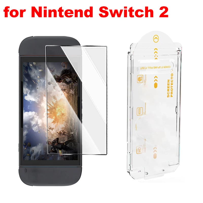 Easy Installation Tempered Glass Screen Protector for Gaming Console Accessories