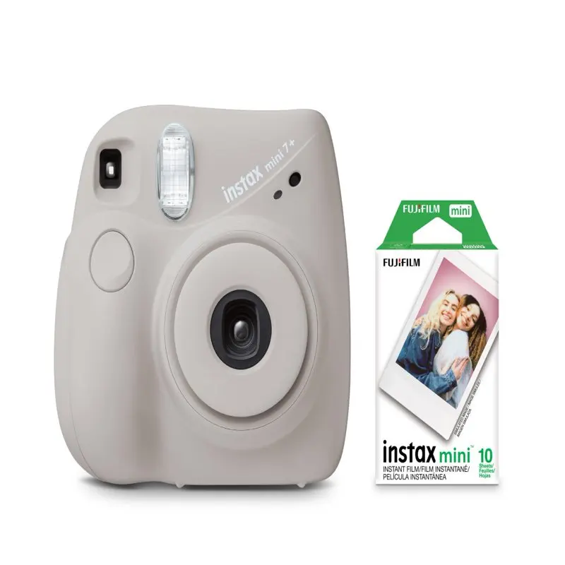 FUJIFILM Instax Mini 7+ Instant Film Camera - Coral