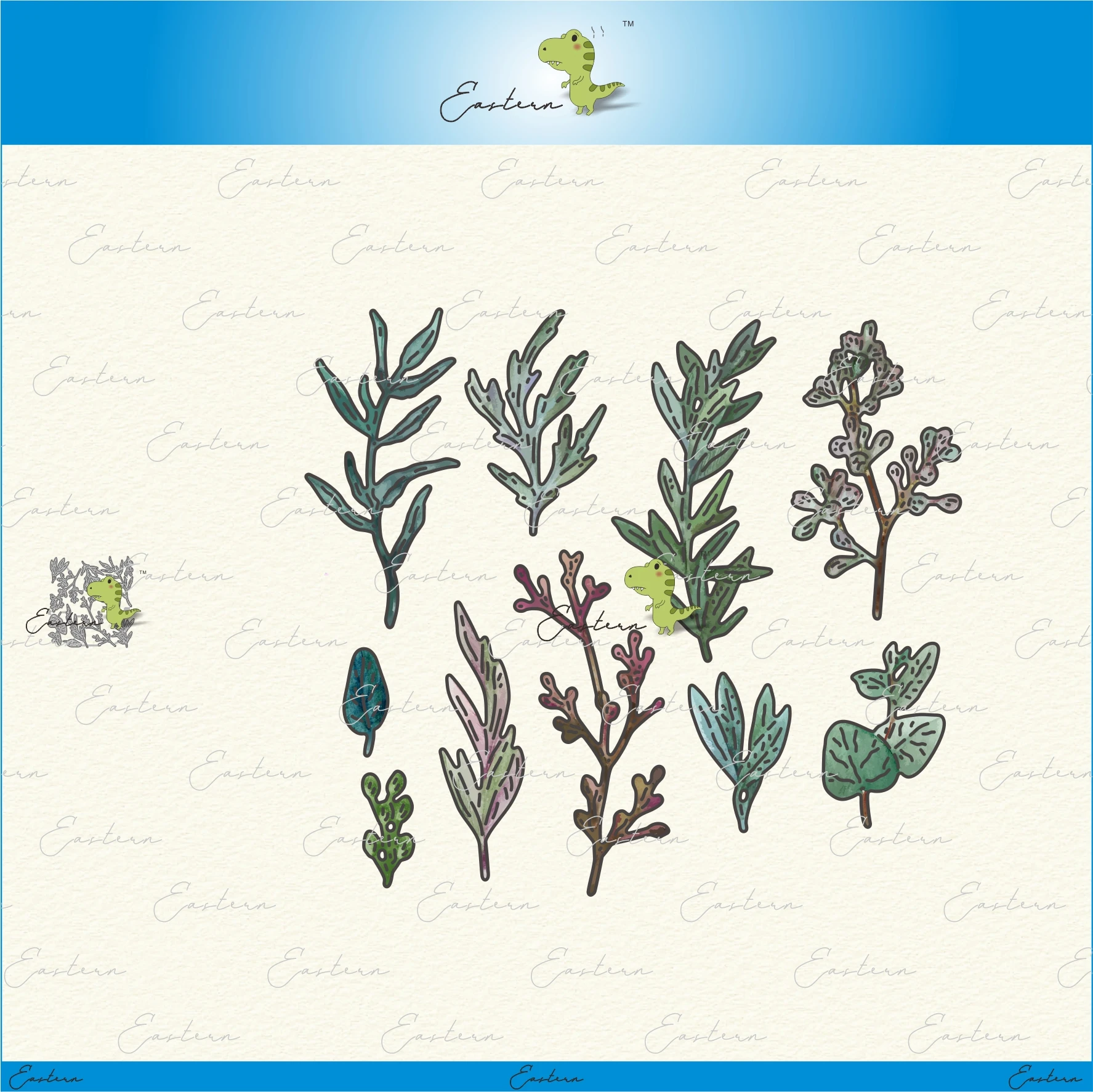 

Gentle Greenery Die Set metal cutting dies 2023 new diy molds Scrapbooking Paper Making die cuts crafts Printed Sheet