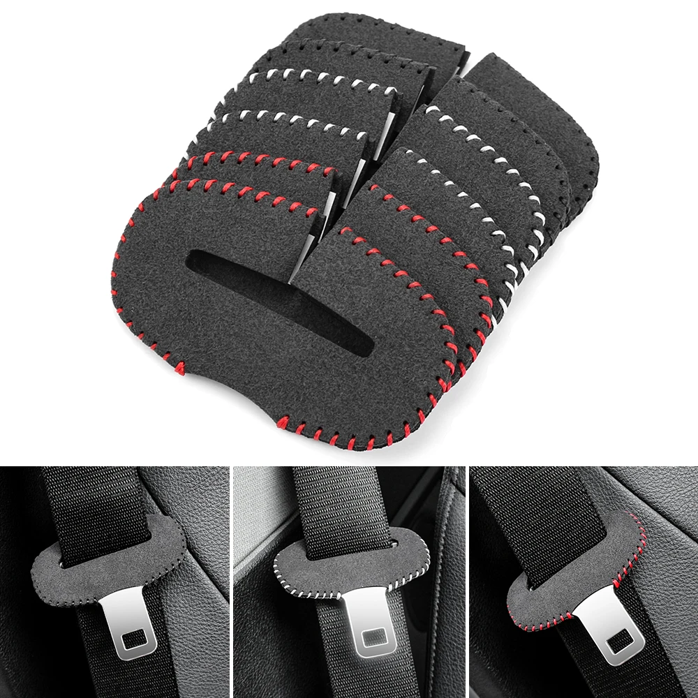 Car Safety Buckle Protection Sleeve Accessories For Audi A4 A3 A6 C5 Q7 Q5 A1 A5 80 TT A8 Q3 A7 R8 RS B6 B7 B8 S3 S4 car accessories,seat belt covers,seat belt protection,seat belt protector,car seat belt accessory