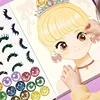 DIY Princess Makeup Set Kawaii Coloring Arts and Crafts Kids Girls Children Toy Book Lover Gifts Art Supplies Office 1