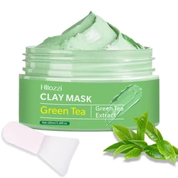 Hydrating Rose & Turmeric Facial Mud Mask for Soft, Moisturized Skin (Green tea)