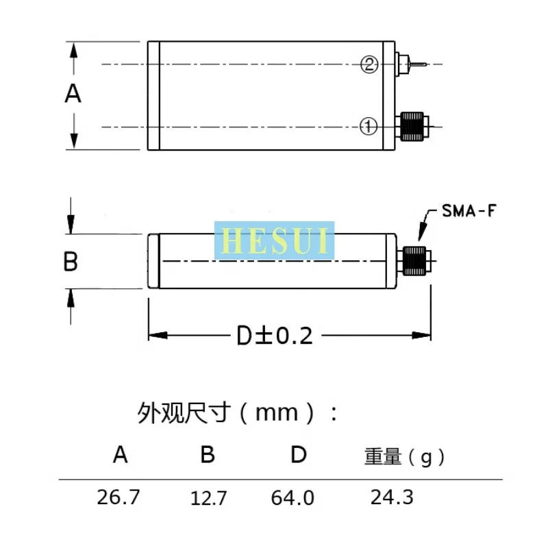 1000MHz 1GHz 고정 주파수 신호 소스 포인트 주파수 신호 발생기 RF 활성 발진기 클록 신호 발생기 모듈