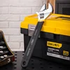 Deli Adjustable Wrench Car Bicycle Wrenchs Dip Plastic Carbon Steel Universal Spanner Mechanical Workshop Hand Repair Tools 1