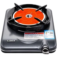 Infrared Liquefied Gas Stoves, Energy Saving Hot Fire Stir-fry Energy Windproof Gas Cooktop， Lpg Cooker Wok Gas Burner 2