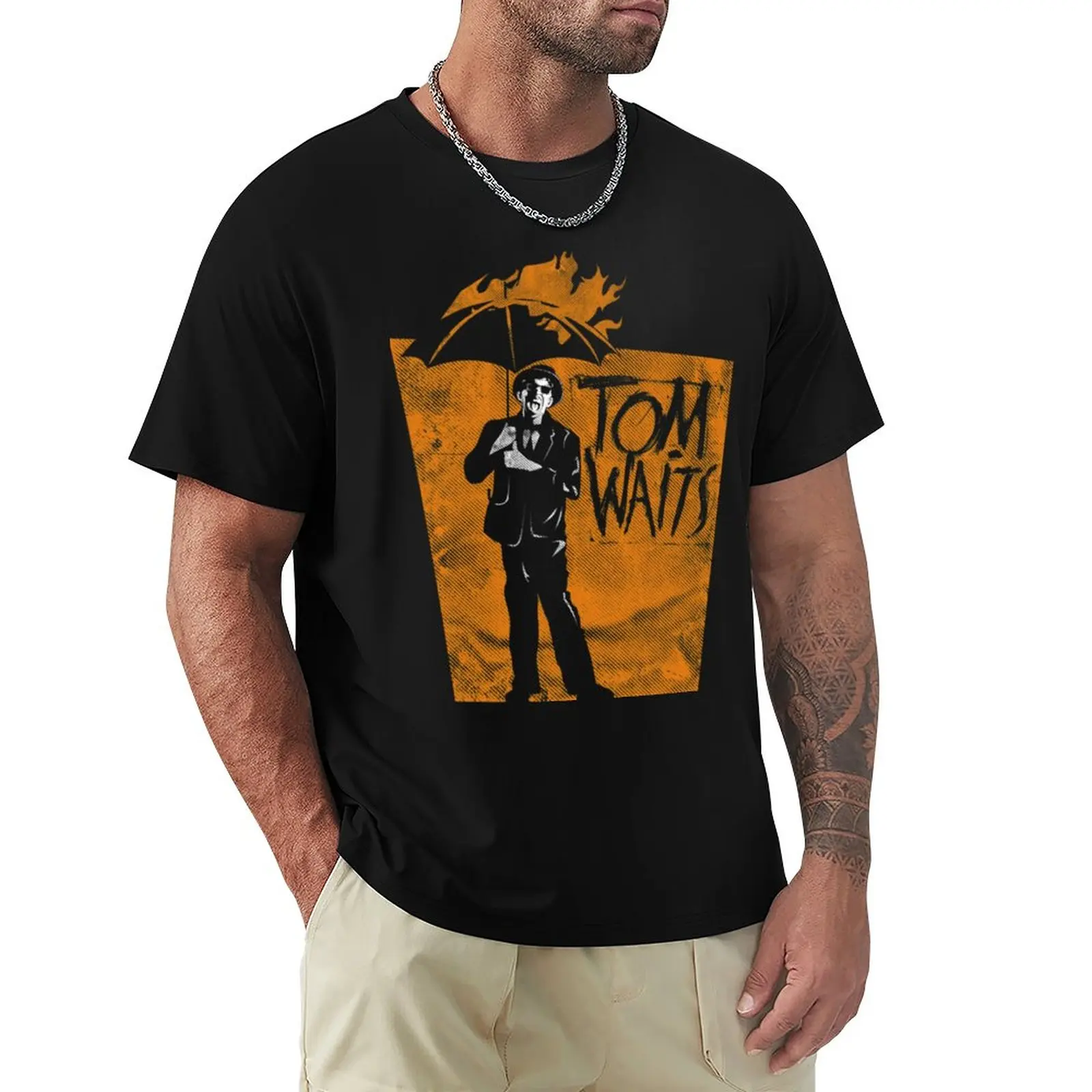 

Tom Waits T-Shirt boys t shirts Short t-shirt Men's cotton t-shirt