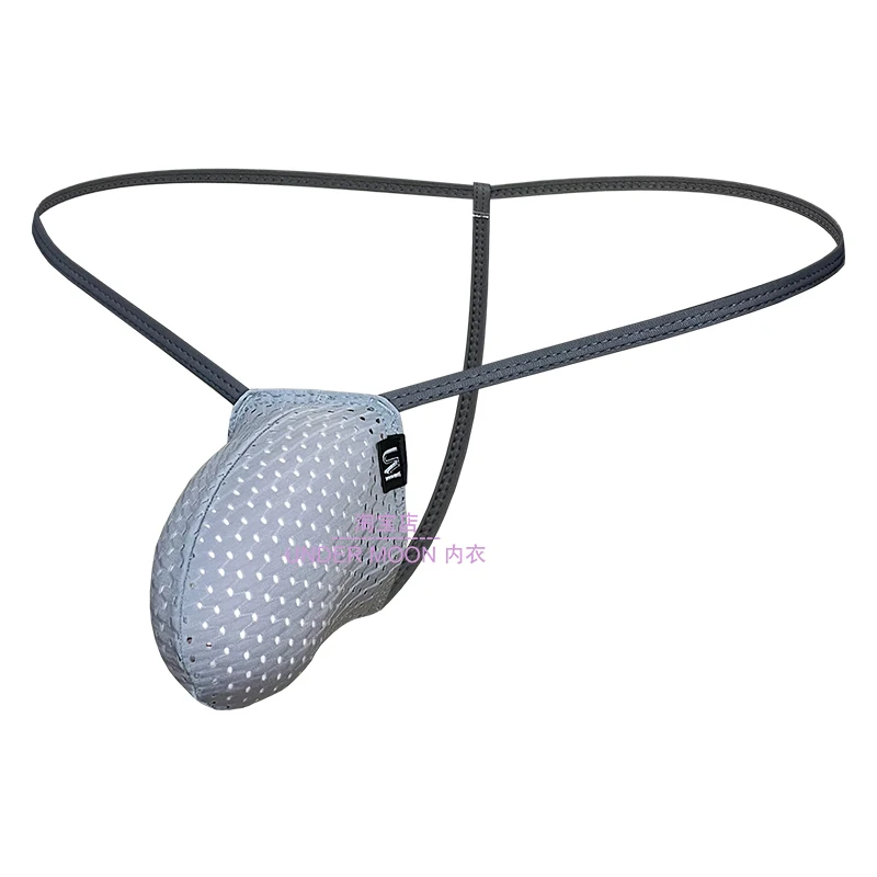 

0018 nylon pouch underwear mens mini g-strings net mini thongs