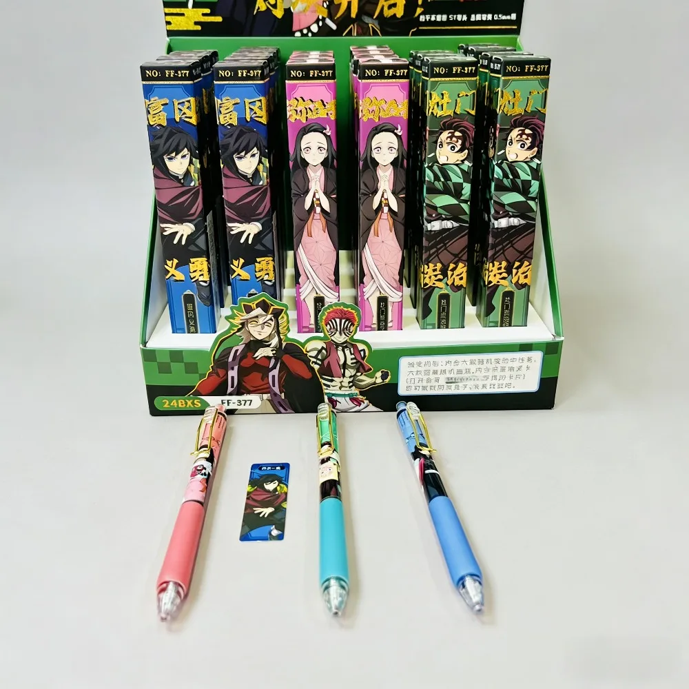 2026년 인기 일본 애니메이션 젤 펜, 검정 잉크, 코스프레 소품, 학생 선물, 남녀 공용