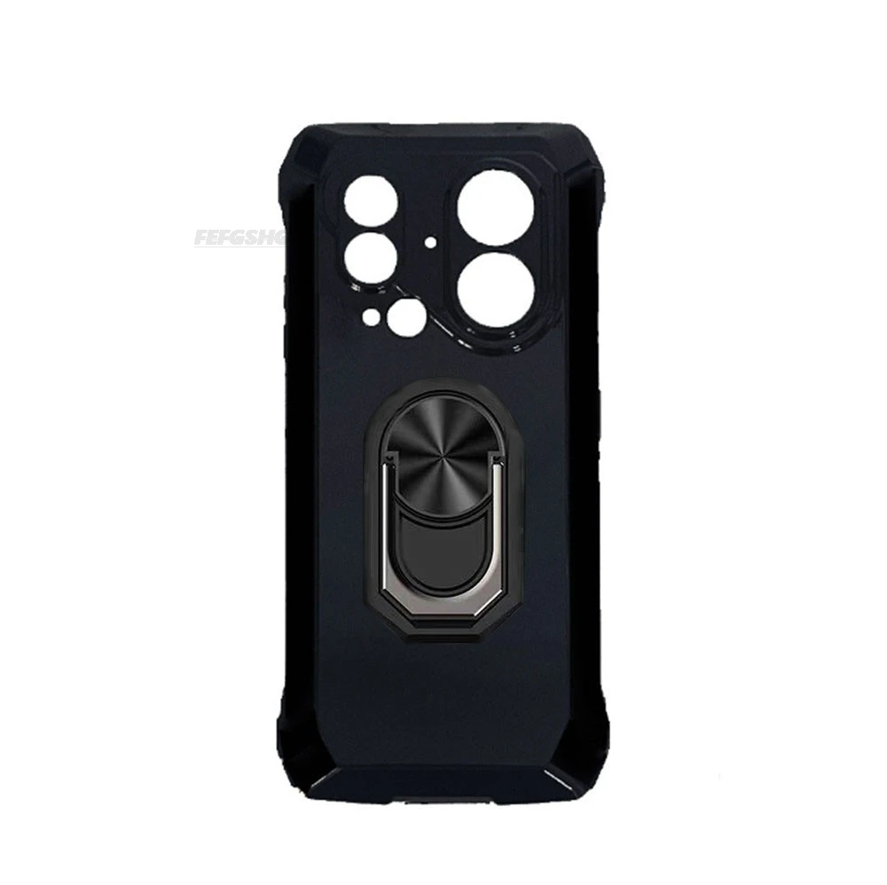 Blackview Oscal Pilot 6 - 6.78 Soft TPU Silicone Phone Case with Back Finger Ring and Bracket