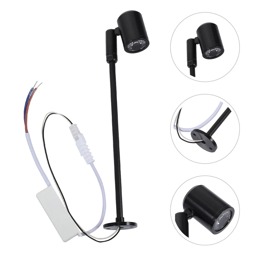 

Mini Cabinet Spotlight Rotatable Led Small Spotlight Jewelry Showcase Display Lighting Fixture Standing Jewelry Track