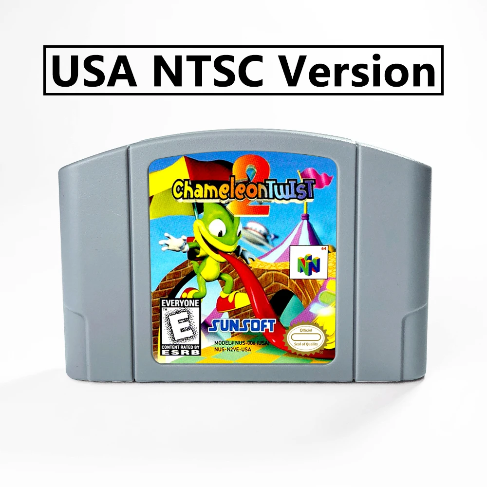 N64 Cartridge Games | Chameleon Twist Nintendo 64 | N64 Cartridge Console - 64 - Aliexpress