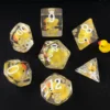 Bescon Oversized DND Animal Dice Set, Giant 7pcs Polyhedral D&D Dice Set, Big Sized RPG Dice Rabbit and Yellow Duck 4