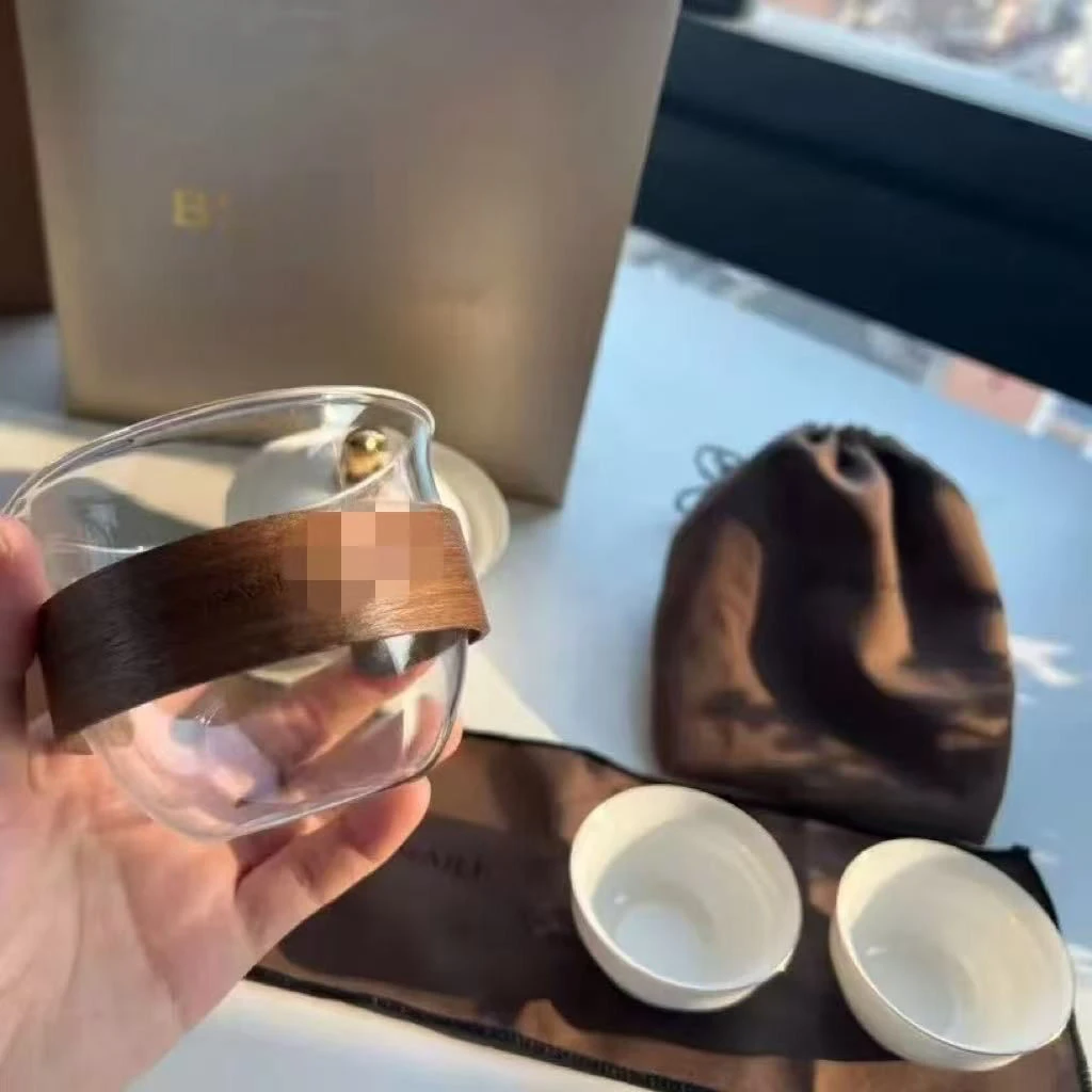 Light Luxury Ceramic Travel Tea Set Gift Set High-end Portable Travel Tea