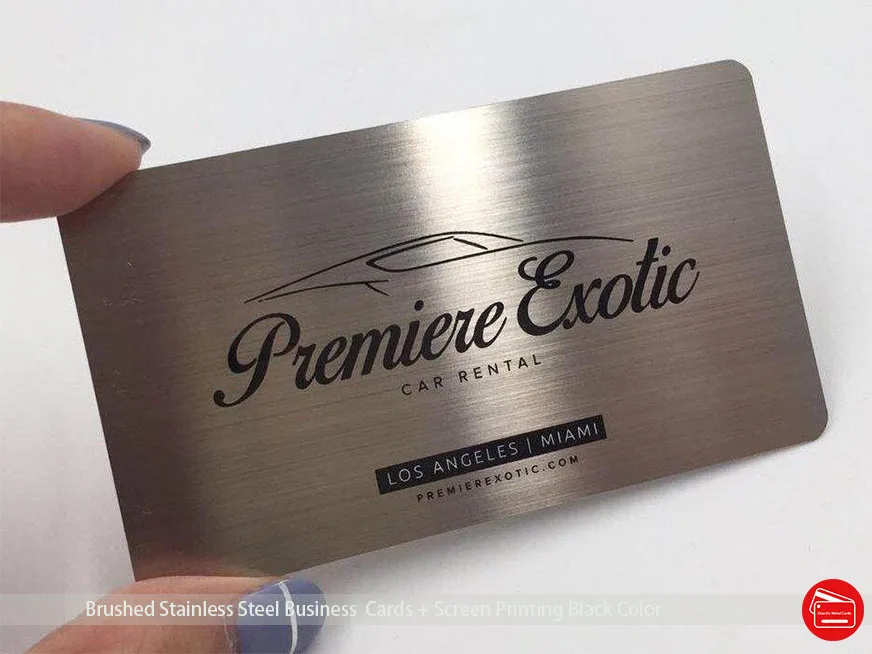 (100 шт./лот) дешевые индивидуальные металлические визитные карточки из