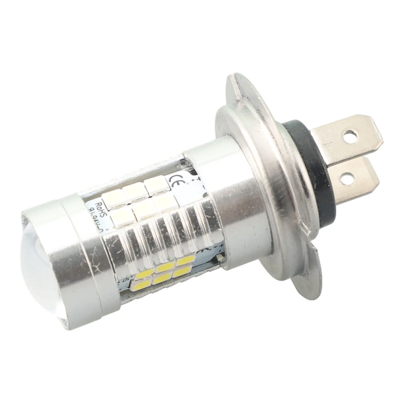 H7 LED 헤드라이트 전구 키트, 하이/로우 빔 슈퍼 브라이트, 6000K 화이트 고출력 안개등 전구, 12V 자동차 LED 안개등, 2 개