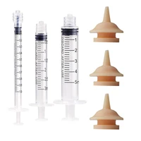 Newborn Pet Feeding Nipple Dog Cat Feeding Pacifier Hamster Rabbits Kittens Puppies Feeding Bottle with Silicone Nipple 1