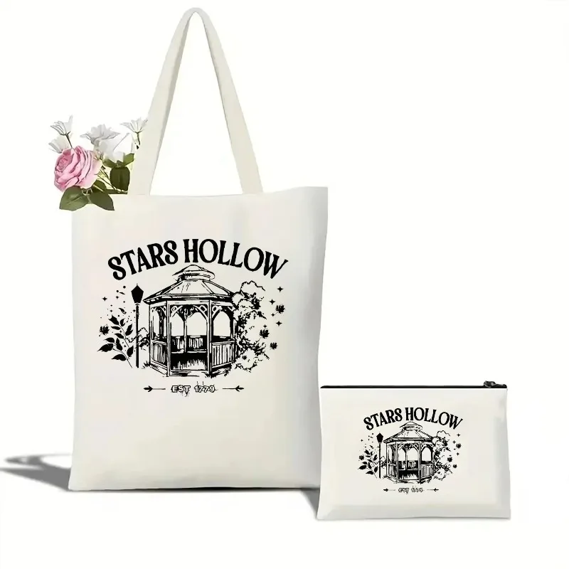 Stars Hollow Fall tote bag Gilmore Girls Merch Gilmore Girls popular shoulder bag canvas Luke's Diner tote