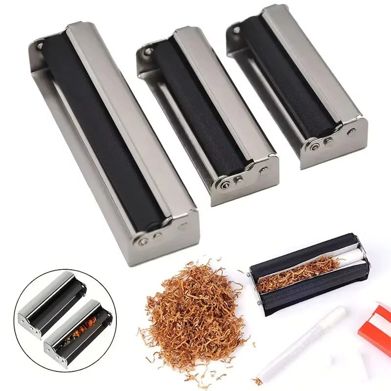 Hot Sale Portable 78/110mm Manual Cigarette Maker Tobacco Rolling Making Machine Cigarette Hand DIY Roller Smoking Accessories