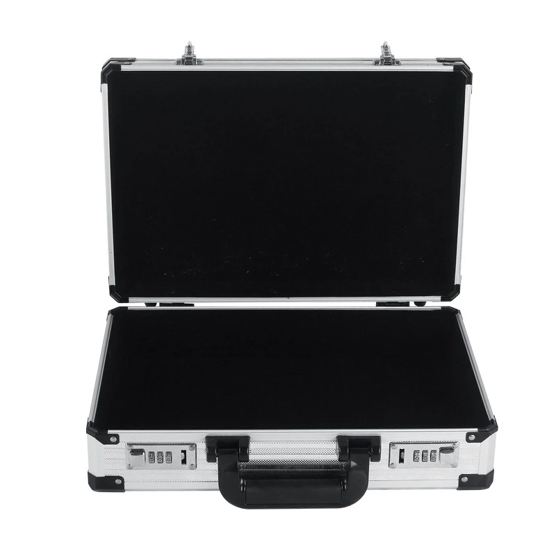 Portable Tool Storage Suitcase Aluminum Safety Instrument Protective Box Professional Hardware Repair Tools Organizer Boxes 4