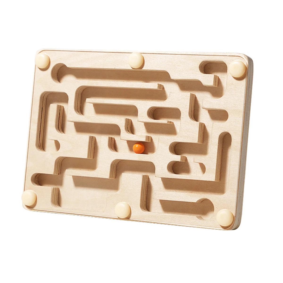 Puzzle D'entraînement à L'équilibre - Labyrinthe De Perles - Jouet Pour