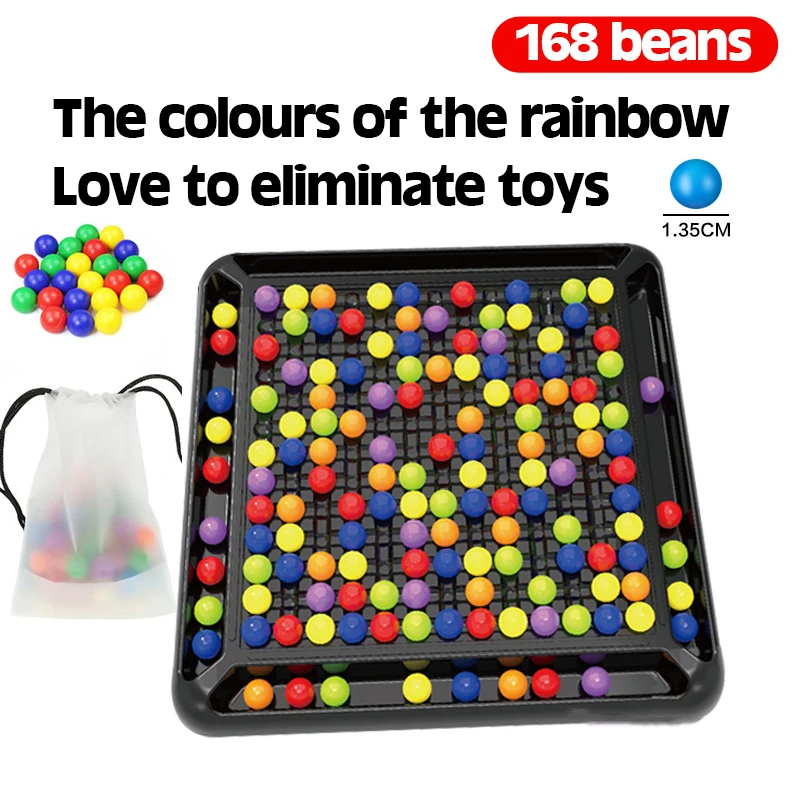 Jogo Rainbow Bead Xadrez Mágico Jogo Correspondência Bola Arco-Íris 241 Pcs  Xadrez Arco-íris com Bolsa Armazenamento Brinquedo Educacional Presente  para Adultos Crianças : : Brinquedos e Jogos