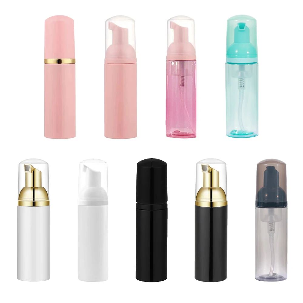 20pcs 2oz/60ml 여행 거품 펌프 병 손 소독제 액체 재사용 가능한 디스펜서..