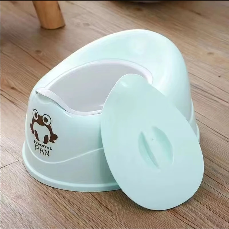 Children's Pot Baby Toilet Baby Potty Seat With Cover Thickened Portable Training Seat Kids Travel Toilet Urinal Easy Clean 1-6Y 2
