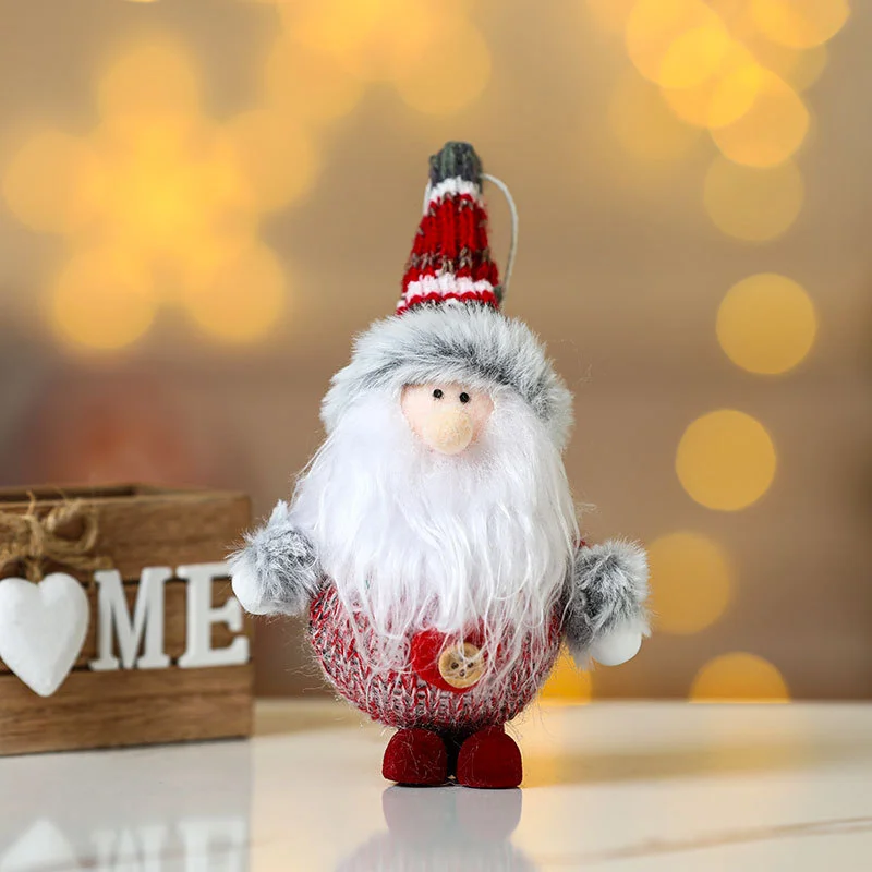 New Year Christmas Tree Decorations Cute Dolls Pendant Navidad Home Decor Christmas Tree Ornaments Xmas Gift