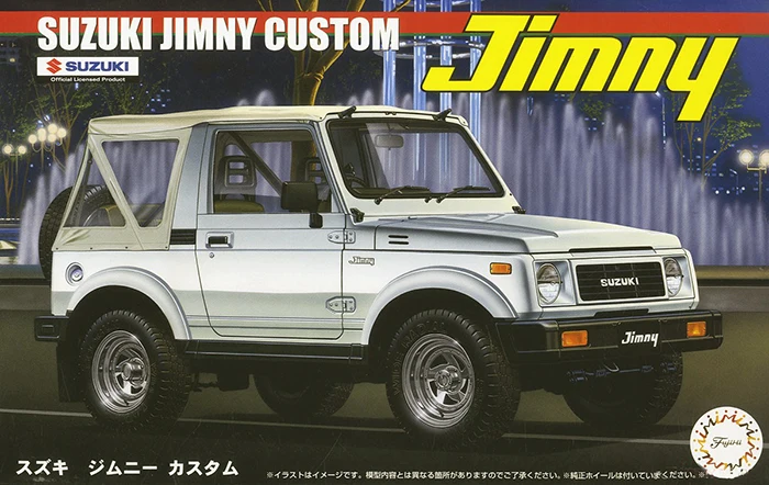 

Fujimi 1:24 Jimny 1300 Custom 1986 04631 Limited Edition Static Assembly Model Kit Toys Gift