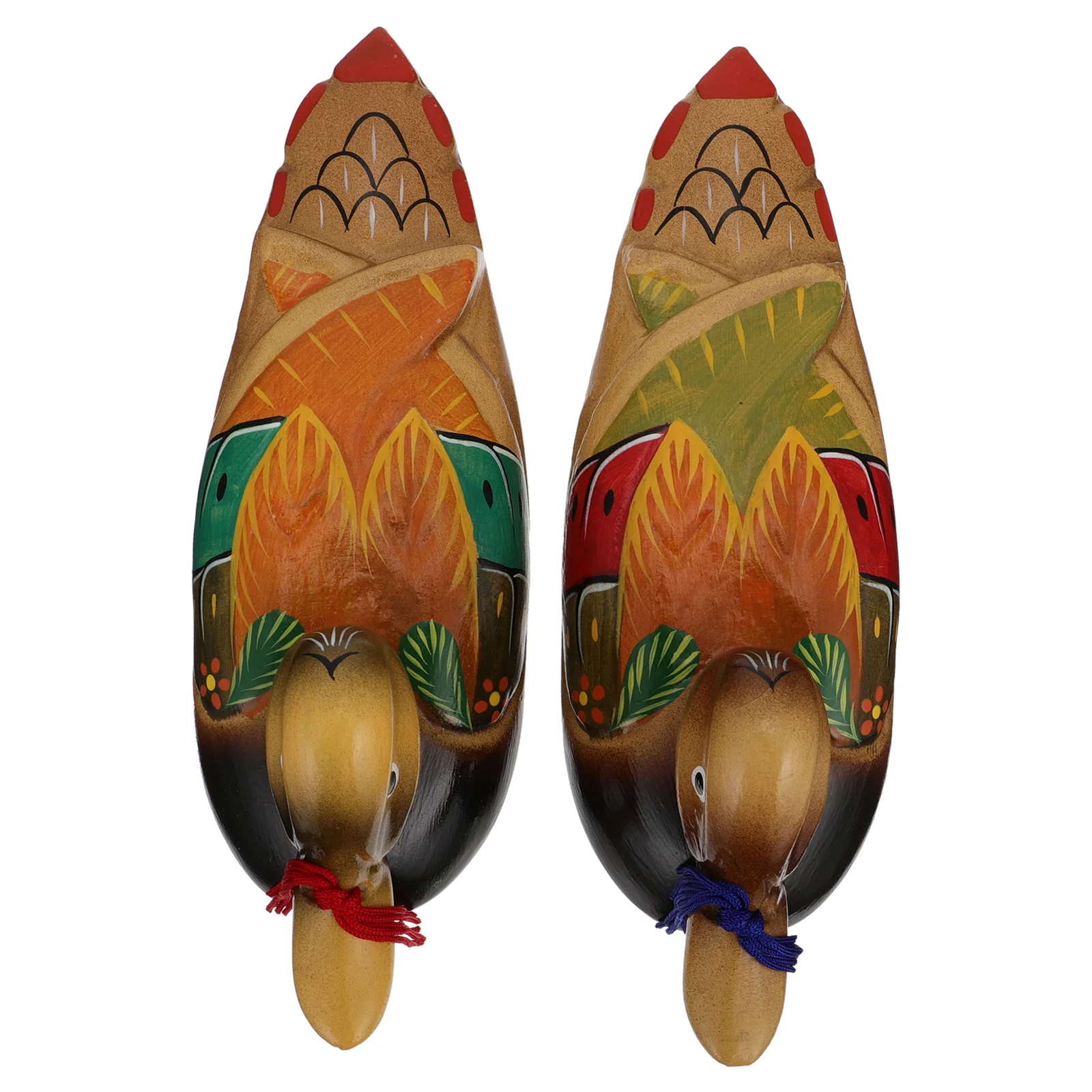

Wooden Mandarin Ducks Home Decoration Display Mandarin Duck Model Wood Ornaments Handmade Craft Ornament Decoration