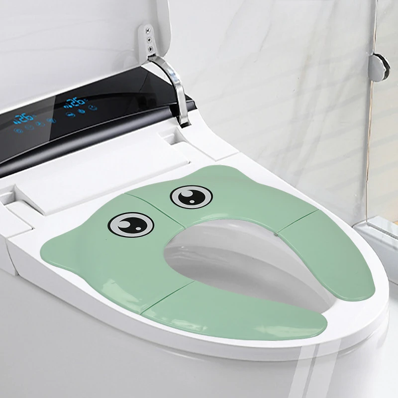 Portable Kids Travel Potty Seat Pad Baby Folding Toilet Training Seat Cover Toddler Urine Assistant Cushion Children Pot Seater 2