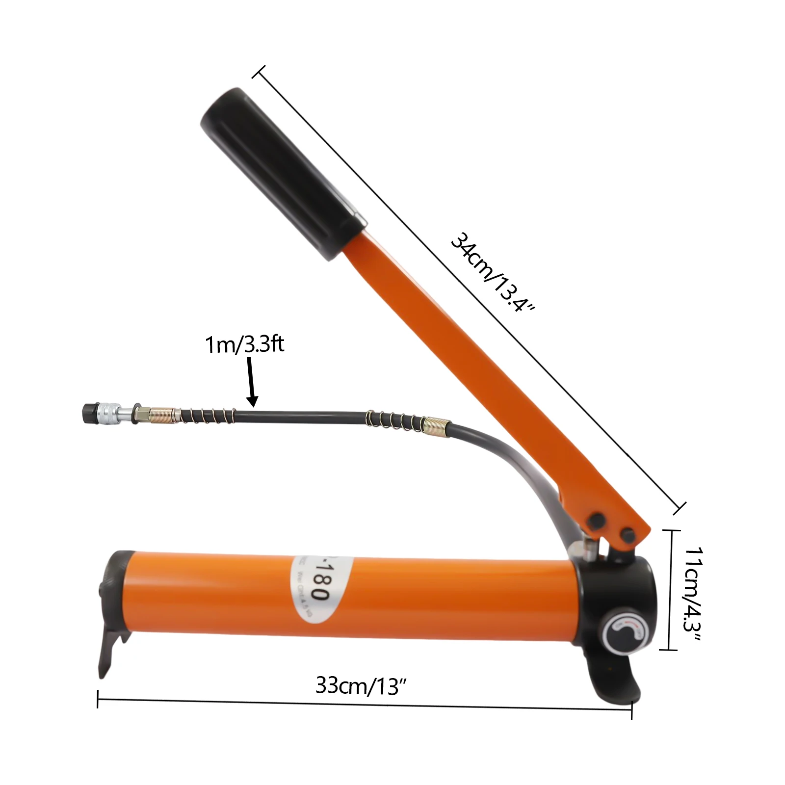 Hydraulic Hand Pump Manual Ram Pump 70Mpa Porta Power Pump for Hydraulic Tools 6